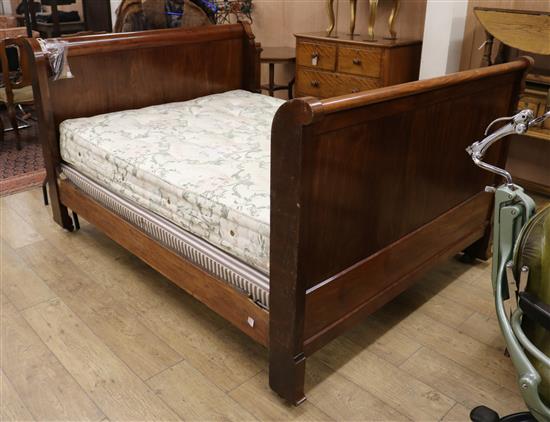 An Empire mahogany bed, circa 1805, a.f. W.201cm